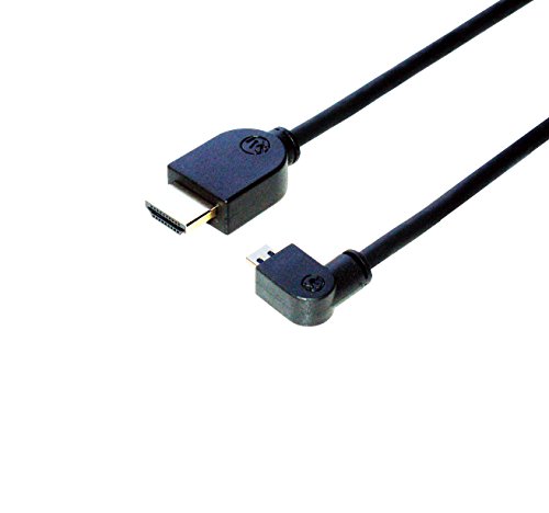 HDMI Micro HDMI 変換ケーブル 片方L型(左向き) Ver1.4 イーサネット、3D、フルHD対応 (2m) HDMI Micro HDMI 変換ケーブル 片方L型(左向き) Ver1.4 イーサネット、3D、フルHD対応 (2m)