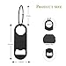 5 PACK Stainless Steel Flat Bottle Opener with Keychain- Bar Key-Beer Bottle Opener for Kitchen, Bar or Restaurant（Black）