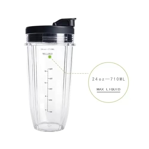 Vaso de licuadora compatible 24 Oz 710 ML miniatura 3