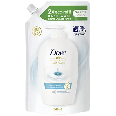 Dove Jabón Líquido de Manos Cuida y Protege con 5 Hidratantes Cover