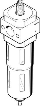 Festo 532815 filtro, modello lfmb-d-midi-da-a