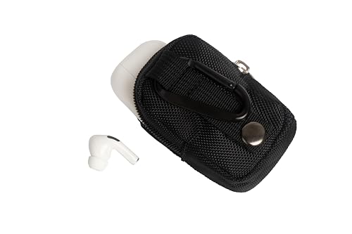 2 PCS Mini Pouch with Carabiner Clip,Coin Purse,Tiny Zipper Storage Pocket Bag,Small Makeup Electronics Accessories Organizer Case for AirPods,Cord,Charger,Cable,Keychain,Lipstick,Earphone,Wallet2