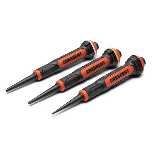 Crescent 3 Piece Set 5 Gripped Punch - CNPS12332G