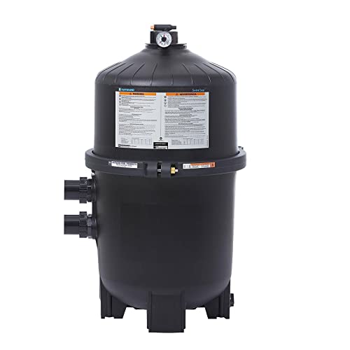 Hayward SwimClear Cartridge Pool Filter with Single Piece Flange Clamp and Multi Element Filtration...