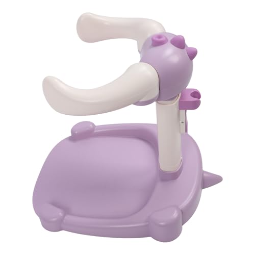 Image of Baby Hug Bath Tower, Non Slip Toddler Shower Stand Support, Adjustable Baby Shower Stand, for Bathroom (Purple)