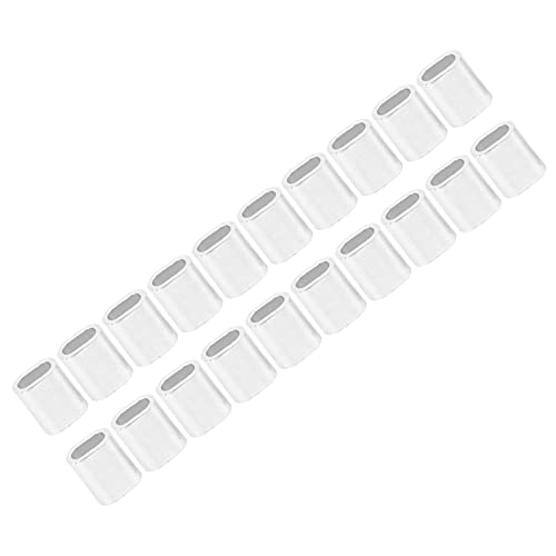 Abrazadera de Cable de Aluminio, Virolas de Aluminio Lisas M4 AL6063 Estable para Aparejos de Cuerda