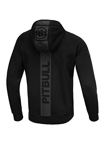 PITBULL - Sweatshirt Herren Stafford, Baumwolle und Polyester Pullover mit Kapuze, Hochwertig und Bequem Kapuzenjacke, Hoodie, Sportlicher Stil und Eleganz - L
