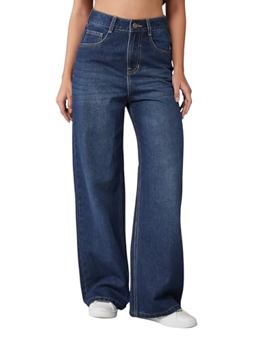 Image of Dolce Crudo Women's High Waist Straight Fit Jeans
