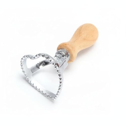 La mejor comparación de Cortapastas los mejores 10. 45 KiBcsLic 3 Piezas Herramienta de Corte de Pasta con Borde Estriado Multiusos Rueda Cortapastas Rueda a de Pasta para Reposteros, Cocineros, Corazón