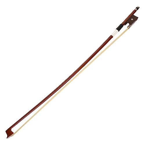 BESTonZON Wooden Violin Bow for Beginner Practice Horsetail Hair Violin Bow 4/4 Violin Bow Accessory for Instruments