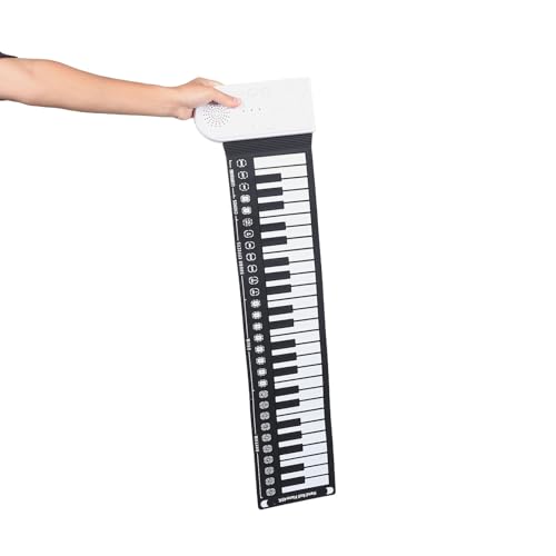 Clavier de piano numérique portable instrument musical compact pliable - 4
