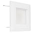 Westgate Lighting 9 Watt 4" Inch Recessed Lighting Kit with Baffle Trim - Square Shaped LED Retrofit Downlight - Premium Dimmable Light Fixture - Best Ceiling Lights - (1 Pack 3000K Soft White)
