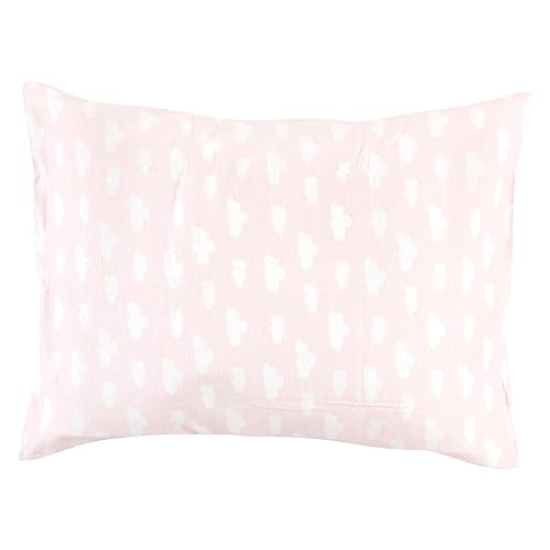Image of Hudson Baby Unisex Baby and Toddler Cotton Toddler Pillow Case, Girl Farm Animals, One Size