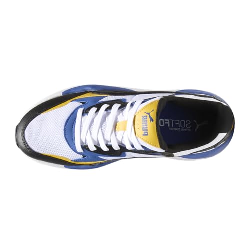 PUMA Mens X-Ray Speed Wide Lace Up Sneakers Shoes Casual - Blue, White, Yellow4