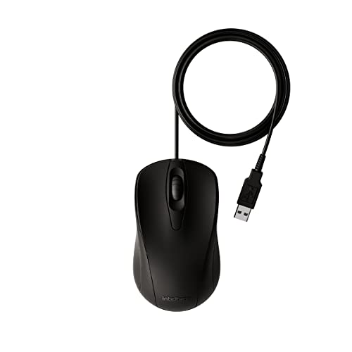 Mouse Com Fio MCI 10 Preto Intelbras