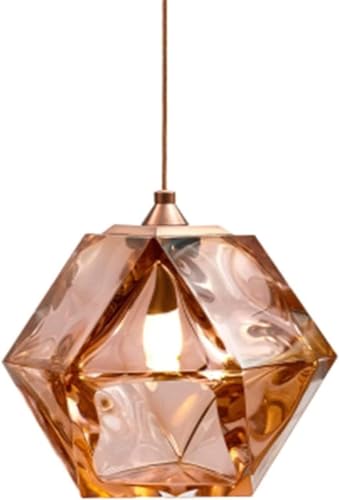 Lampe suspendue LED G9 en verre pour plafonnier moderne - 2