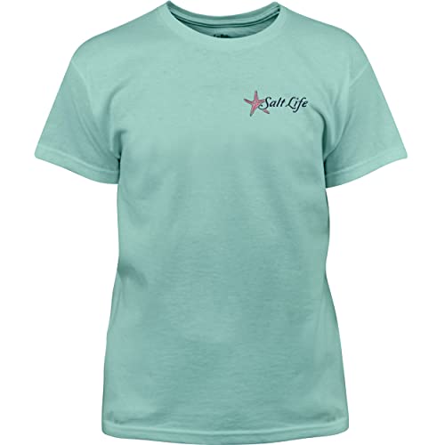 Image of Salt Life Girls Turtle Reef Short Sleeve ShirtShirt