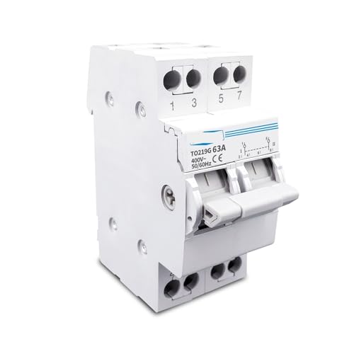 Disjoncteur de sécurité MTS 2P 40A pour inverseur de source et groupe électrogène