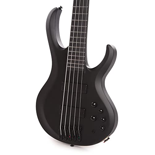 Ibanez Btb625Ex Iron Label 5-String Bass Black Flat #TOP1
