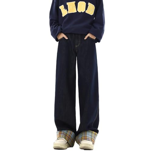 Men's American Retro Wide Leg Denim Jeans