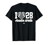 I Heart Baseball Austin Wells New York Baseball MLBPA T-Shirt
