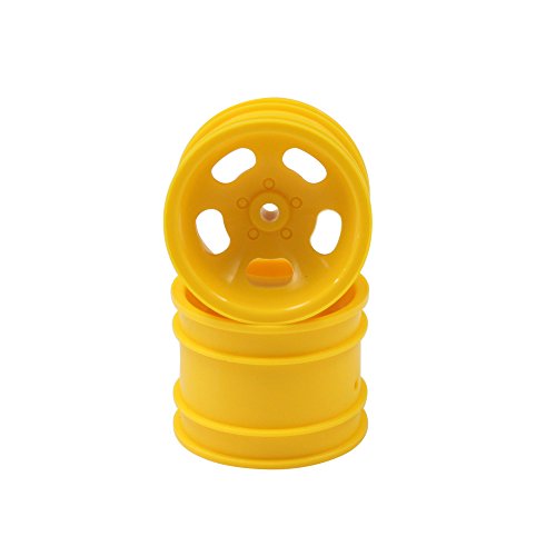 Kyosho 5-Spoke Rear Wheel (2) (Yellow)
