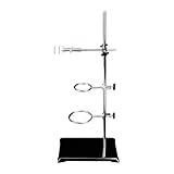 Soporte de laboratorio de 35 cm de altura, soporte para experimentos de química...