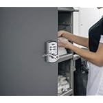 Kwikset SmartCode 955 Pembroke Light Commercial 10-Button Keypad Electronic Lever, Featuring Convenient Keyless Entry, 3-Year Batter Life and High Traffic Durability Satin Chrome - Image 4