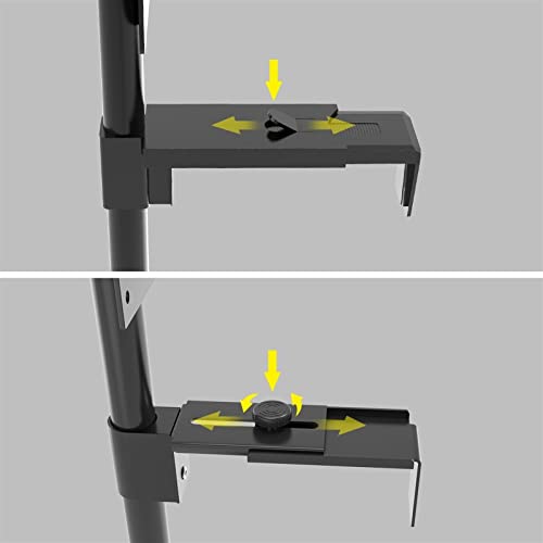 Soporte para CPU con montaje bajo escritorio - Soporte ajustable universal para gabinete de PC con giro 360° miniatura 4