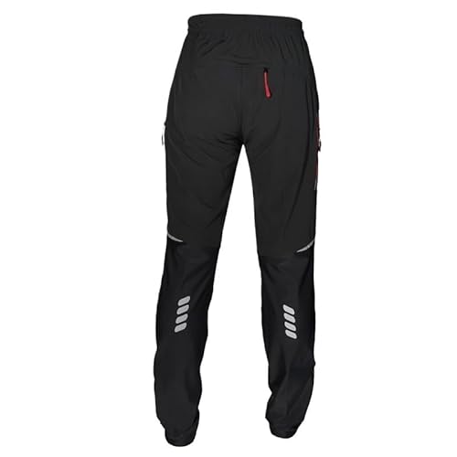 Pantalons de Cyclisme Printemps été Sports Plein air vélo Multifonctions réfléchissants à séchage Rapide pour Cyclisme(L)
