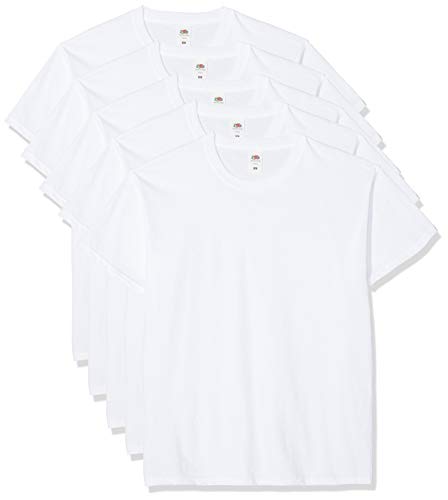 Fruit of the Loom Men's T-Shirt Original Tee, 5 Pack