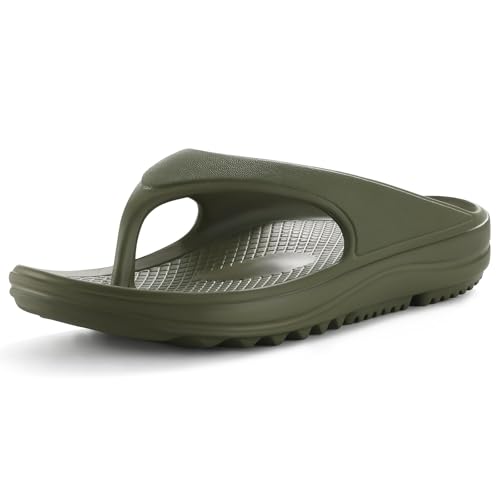 Image of shevalues Orthopedic Sandals for Women Arch Support Recovery Flip Flops Pillow Soft Summer Beach Shoes