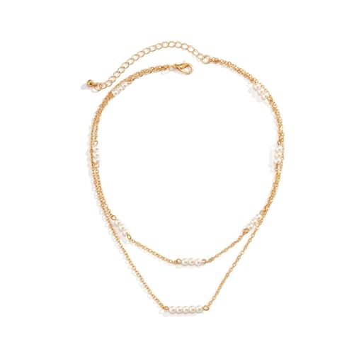 Collier en perles d'eau douce naturelles à porter en soirée ou au bureau