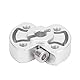 Aluminium-Wellenklemmnabe, Hochgeschwindigkeits-Kompaktnabe für 6-mm-D-Welle, 6-mm-D-Bohrung, Klemmmontagezubehörteile 3309 0016 1006