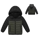 Pare-Vent - Fabriqué avec une coque en polyester durable et une capuche réglable, ce manteau court matelassé protège contre le vent, la pluie légère et le froid