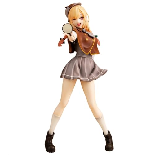 Jiumaocleu Figura de anime Kitagawa Marin - Figura coleccionable de PVC de 20 cm, figura coleccionable de dibujos animados, adorno de escritorio