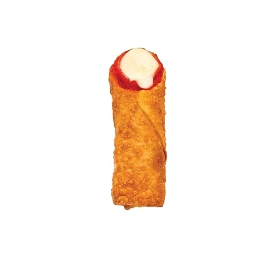 The Original Pizza Logs Fryable Cheese and Pepperoni Pizza -- 72 per case.