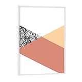 artboxONE Poster mit weißem Rahmen 18x13 cm Natur TRIWOOD 