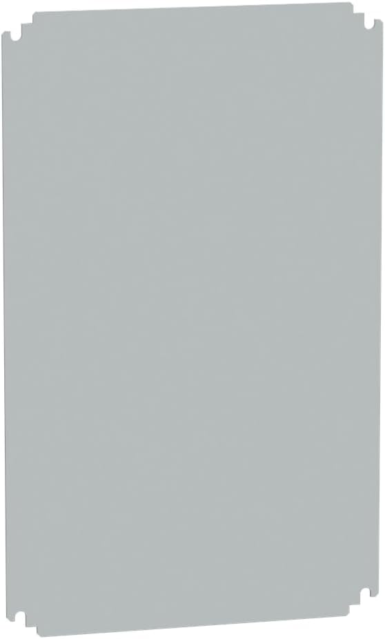 Square D by Schneider Electric NSYMPP64 Insulating Mounting Plate for Electrical Boxes, Compatible with Thalassa PLM and Spacial S3D, CRN, and S3X Enclosures, Polyester, 600mm H x 400mm W