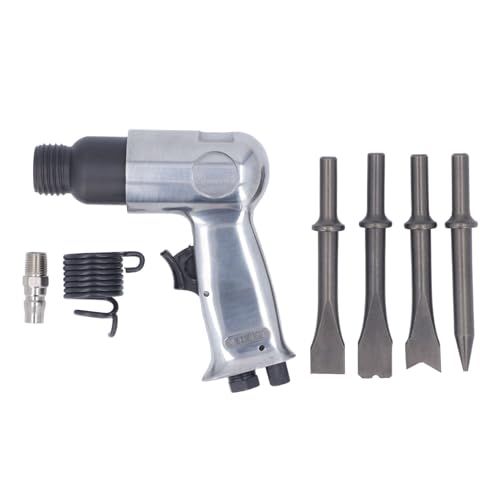 Respicefinem 4500bpm kit de pala neumática con carrera de pistón de 41 mm 1/4 pulgada de entrada de tubería de 3/8 pulgadas ideal para cortar paneles de metal fijando sistemas de