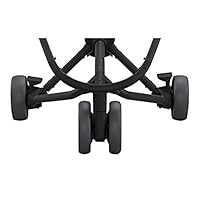 Quinny Zubehör, Ersatzteil Räder Set für Quinny Kinderwagen Zapp Xpress, Zapp Flex & Zapp Flex Plus, 3-Rad-Set, graphite grey