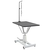 vidaXL Trimmtisch Höhenverstellbar Hunde Hundepflege Schertisch Pflegetisch