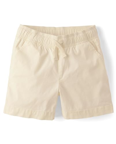 The Children's Place,Boys,Pull on Jogger ShortsFair Ivory,12