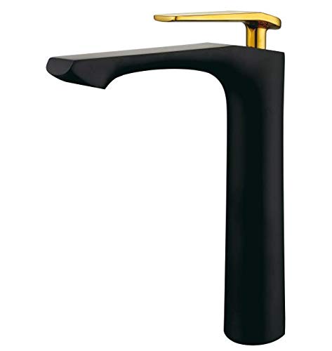 Robinet de lavabo haute anti-éclaboussure à cartouche céramique durable