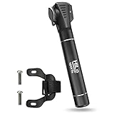 EXTRA LEICHT & KLEIN - Durch das federleichte Gewicht von 50 g und einer Länge von nur 14 cm ist die Fahrrad Handpumpe extrem gut zu transportieren. Der perfekte Begleiter für jede Radausfahrt.