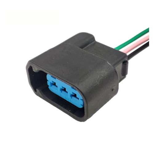 Conector automotriz impermeable 6189-0728 de 3 pines con mazo de cable robusto de 15 cm 3