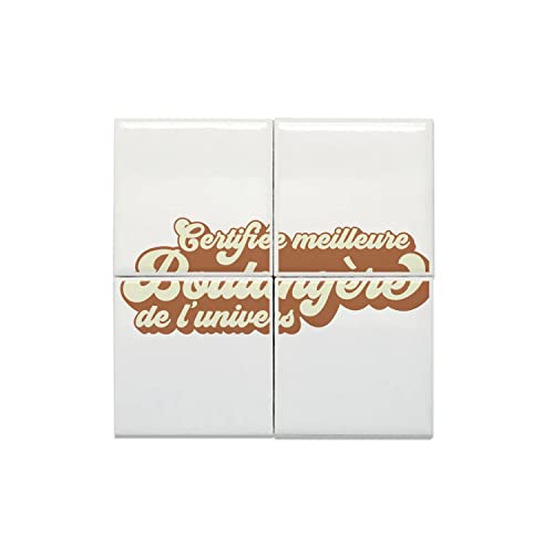 Carreaux céramique 30,4x30,4 cm motif patisserie artisanale