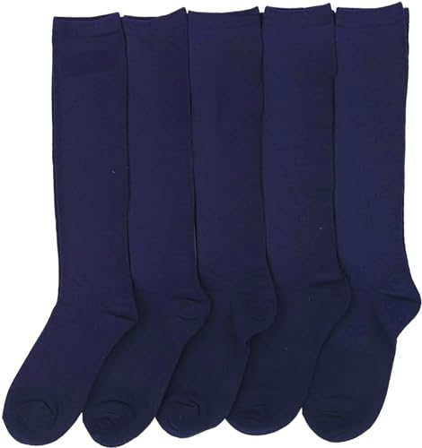 Image of ToBeInStyle Women's Pack of 6 or 12 Knee High Socks