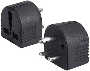 Nuianil 16 amp Socket Adaptor for 5amp to 15amp Converter Plug Use ...