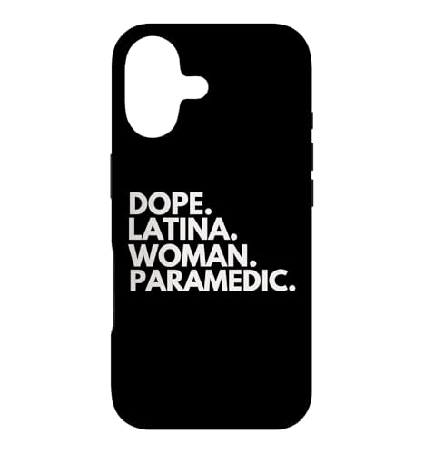 Dope Latina Woman Paramedic Empower Latin Heritage Month �X�}�z�P�[�X iPhone 17 �p